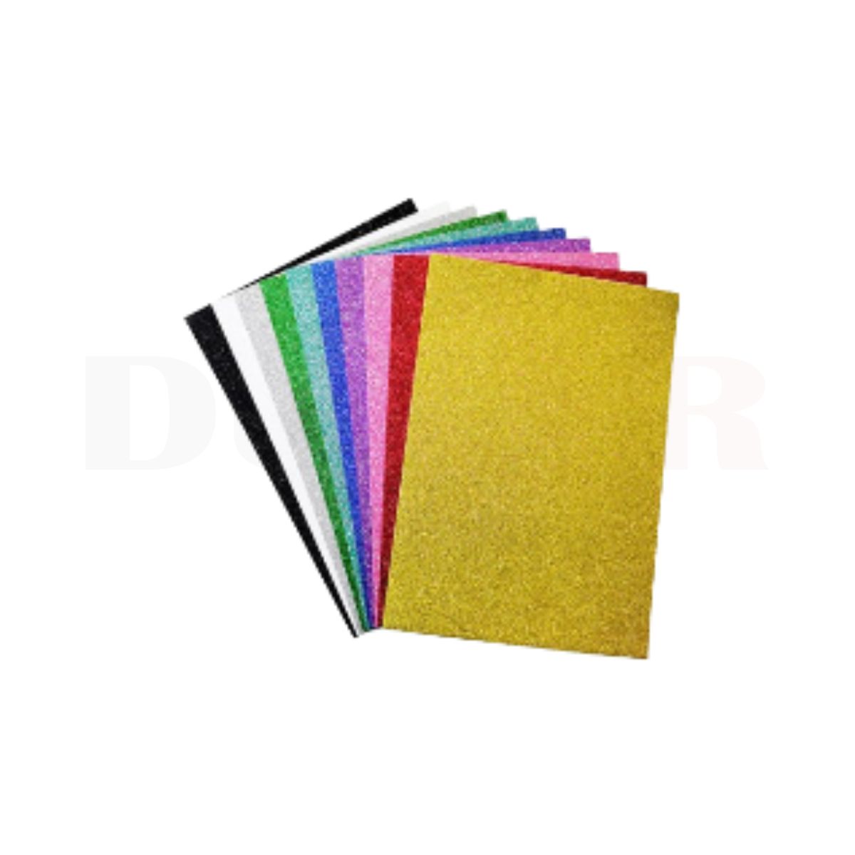 Coli buretate cu sclipici neadezive Coli buretate cu sclipici neadezive DUMAR