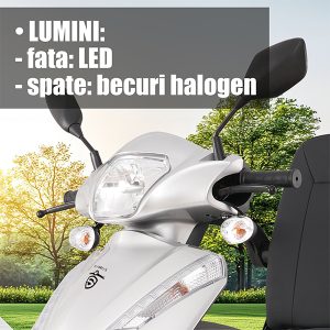 triciclu electric Samus Dallas 3R2 vedere laterală