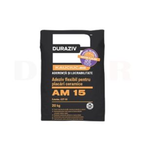 Adeziv DURAZIV AM 15 pentru placări ceramice interior/exterior 20KG DUMAR