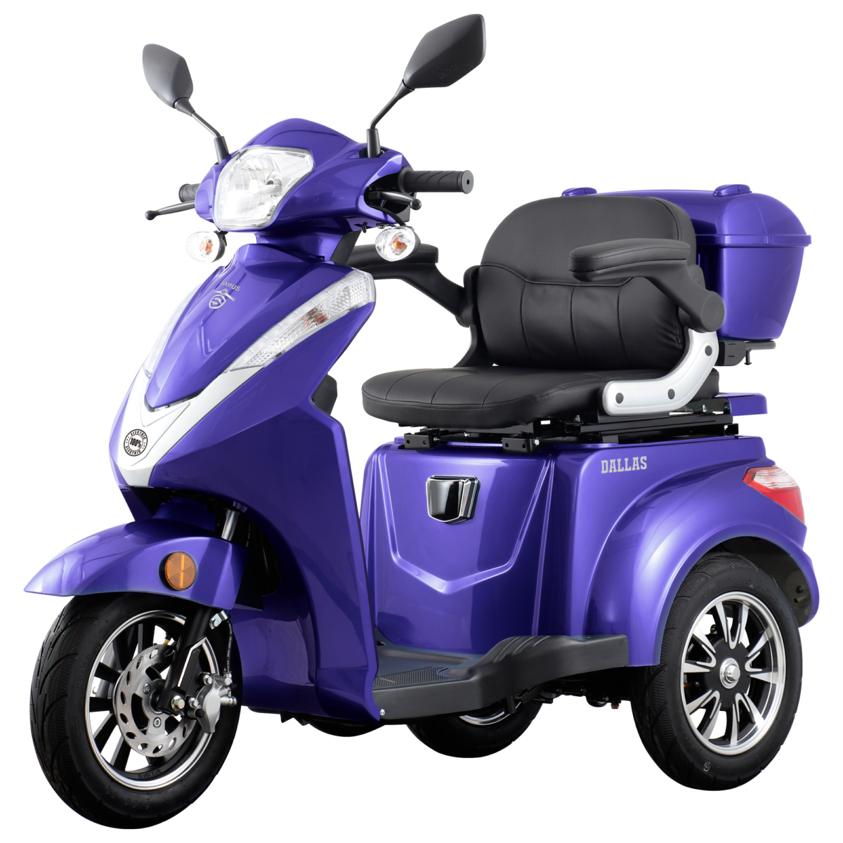 triciclu electric 3 roți Samus Dallas albastru triciclu electric 3 roți Samus Dallas albastru