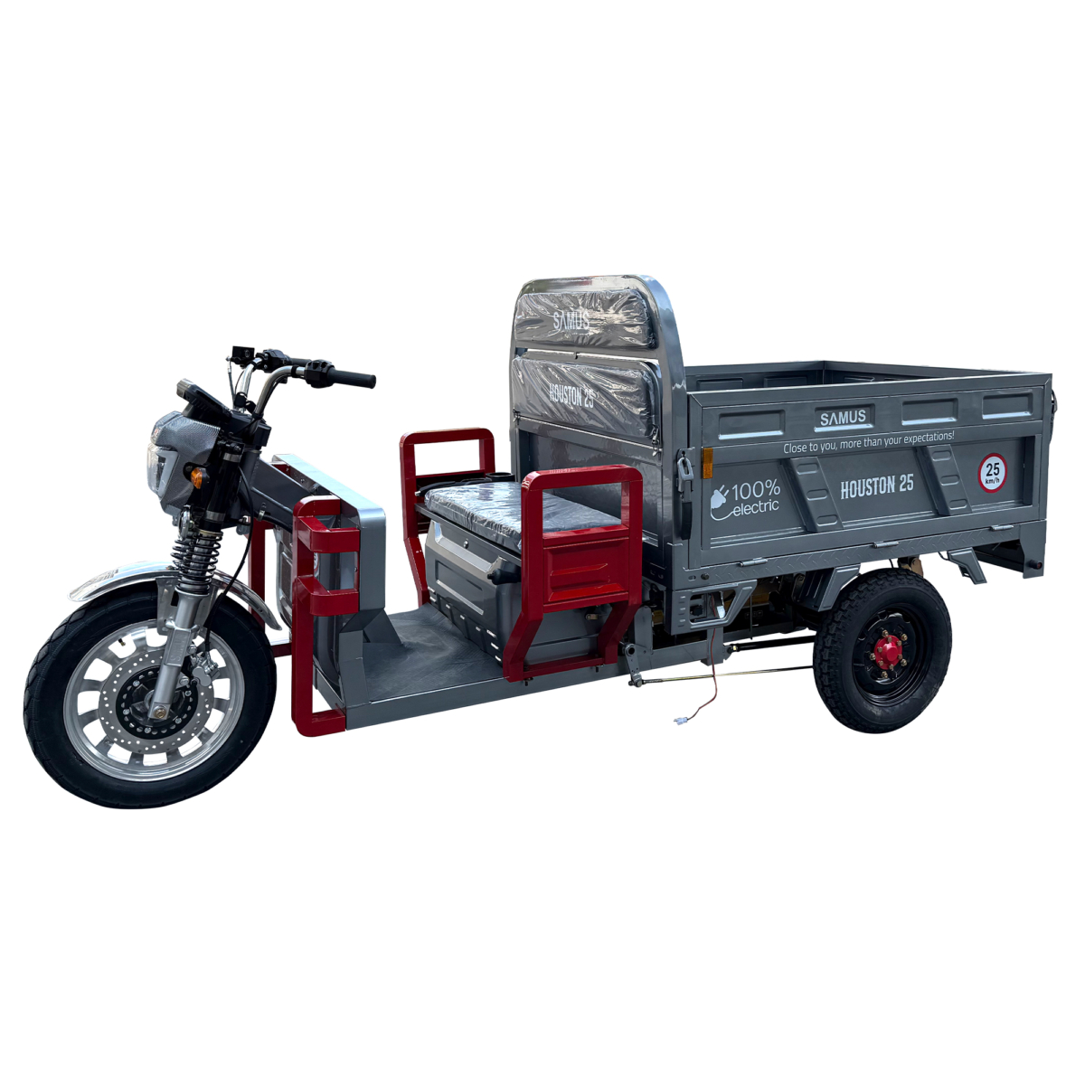 Triciclu cargo electric SAMUS HOUSTON 25-1.5 72V45Ah pentru transport marfă Triciclu cargo electric SAMUS HOUSTON 25-1.5 72V45Ah pentru transport marfă